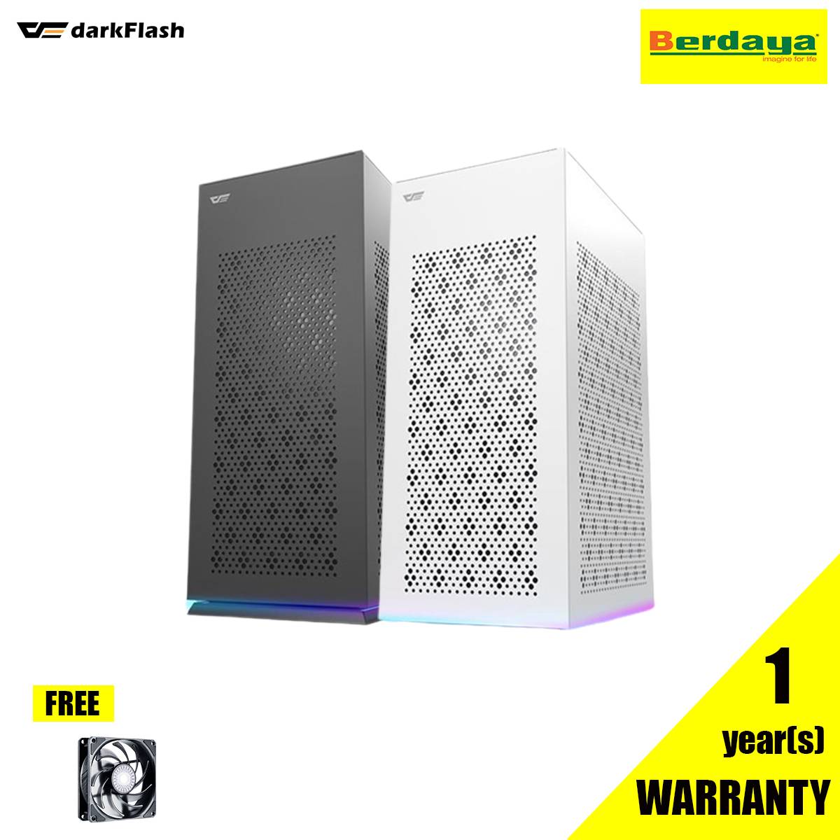 DARKFLASH DLH21 LUXURY MINI-ITX DEKSTOP CASING | Berdaya